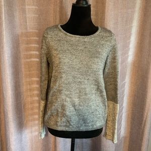 Outback red gray wool blend gray sweater